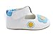 Bigood Baby Toddler PU Leather Shoes Walking Sneaker 13cm Sunflower Blue