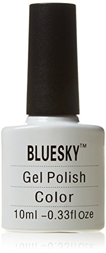 BLUESKY UV/LED Gel Nagellack, Studio Weiß 10 ml