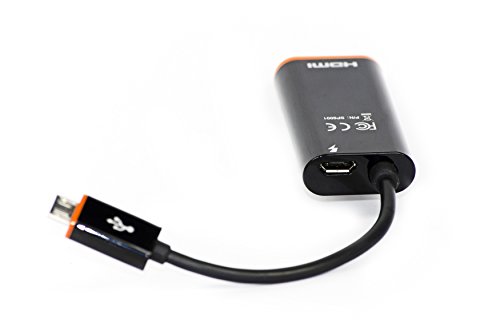 NEU Offizielles SlimPort 4 K Ultra HD (2160p) HDMI für LG G4 und weitere Geräte mit Slimport – Verbinden Sie Ihren SlimPort Geräte an einen HDTV [SP6001] - 4