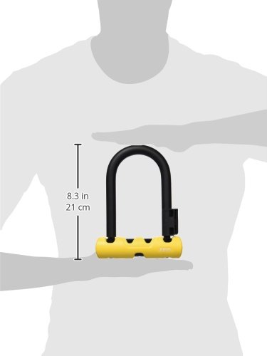 Abus 415/150HB140 SH34 Mini-Gabel mit Halterung – Gelb - 2