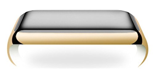 Interesting® Ultra-Slim Electroplate Metall Hard Case Cover für iWatch Apple Uhr (Gold 38mm)