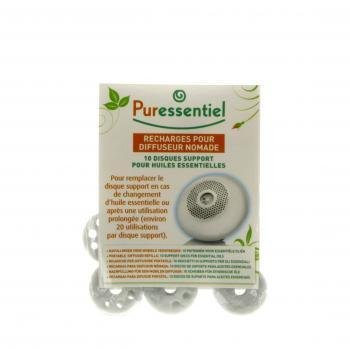 Puressentiel Recharges Pour Diffuseur Nomade 10 Disques