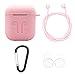 Produktbild DarweirlueD 3-in-1-Kopfhörer-Schutzhülle Schutzhülle aus Silikon für Airpods Pink Color*