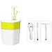Produktbild Luftbefeuchter QFFL, USB Mini Stille für Home Schlafzimmer Baby Kinderzimmer und Büro, Multicolor Air Hydrating Spray Kleine Auto Entfeuchter (Farbe : Gelb)