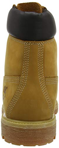 Timberland 6 Inch Premium Waterproof, Botas para Mujer, Amarillo (Wheat Nubuck), 36 EU