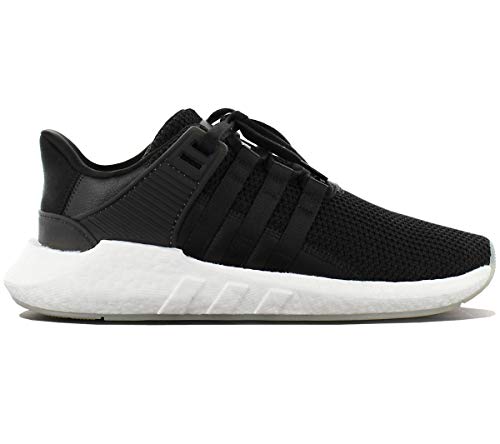 adidas Men's EQT Support 93/17 BZ0585 Fitness Shoes, Black Negbas/Ftwbla 9.5 UK