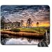 Produktbild stone fort on an island at sunset hdr Mouse Pad, Mousepad (Houses Mouse Pad)