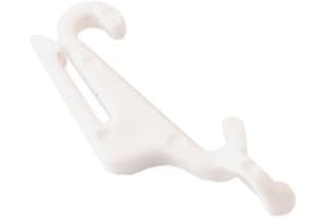 BALOO New Curtain Rail Gliders to Fit Swish Fastrack Track White 100 Gliders