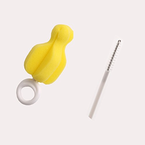 HENGSONG Baby Flaschenbürste Reinigungsbürste Set für Flaschen / Sauger / Strohhalme und mehr - 4