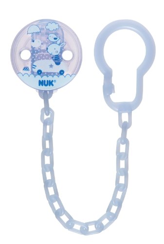 Nuk 710202 Dummy Clip Pink / Blue