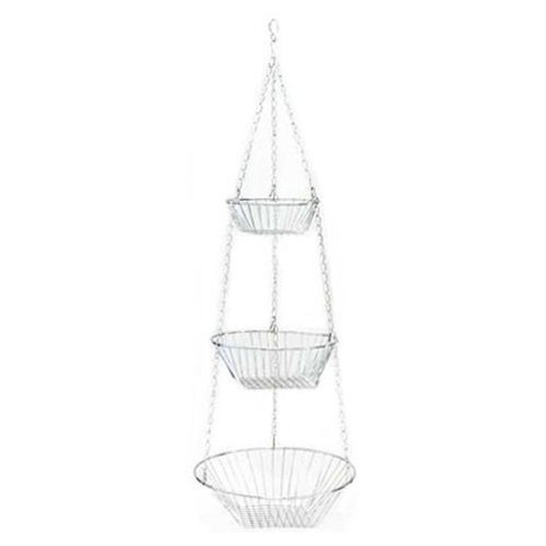 Hängeetagere 3-teilig verchromt