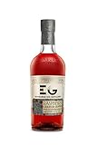Exquisito licor de ruibarbo con gengibre