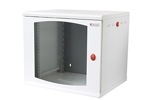 Preisvergleich Produktbild Techly Professional 105025 19" Wandverteiler 16U Wandverteiler Weiß Rack
