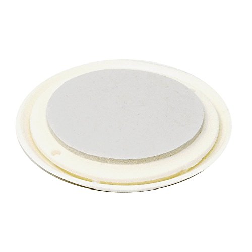 Türpuffer 5 Stück Ø 60 mm weiß Wandpuffer Türstopper Türdämpfer - 3