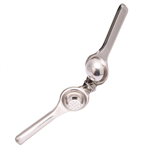 Albeey Edelstahl Zitronenpresse Manuelle Saftpresse - 3