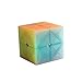 Produktbild OJIN Qiyi Qidi S 2x2 Geschwindigkeitswürfel Stickerless 2x2x2 Geleefarbe Glattes Zauberwürfel-Puzzle(Qidi S 2x2)