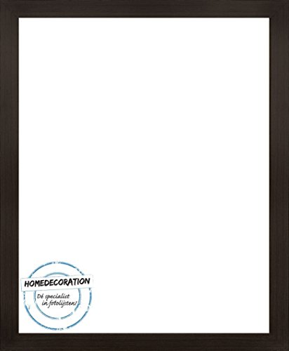 Cornice Misano 90 x 33 cm MDF, cornice in stile moderno 33 x 90 cm, colore selezionato: quercia scuro con vetro plastico antiriflesso 1 mm