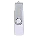 Produktbild USB-OTG-USB-Sticks mit USB-Stick Schwenkbarer Design-Memory-Stick Faltbare USB 2.0-Sticks (256GB, White)