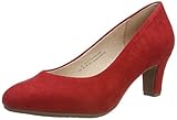 Bezogener Absatz bugatti Damen 412637703400 Pumps, Rot (Red 3000), 40 EU