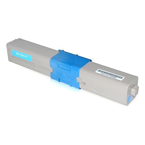 Toner kompatibel zu OKI C301DN, C321DN, MC332DN, MC340, MC342DN, MC342DNW, MC340 Series – 44973535 – Cyan 1.500 Seiten - 4