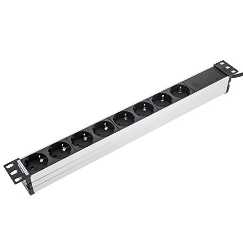 Preisvergleich Produktbild Cablematic Steckdosenleiste für 19'' rack 8 fach von RackMatic