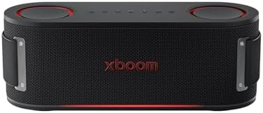 LG xboom Bounce,Speaker Bluetooth Portatile, Cassa Altoparlante Impermeabile e Antipolvere IP67, Fino a 30h di Autonomia,Compatibile con (Google, Siri, Alexa)