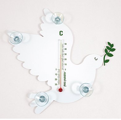 Pluto Thermometer Taube