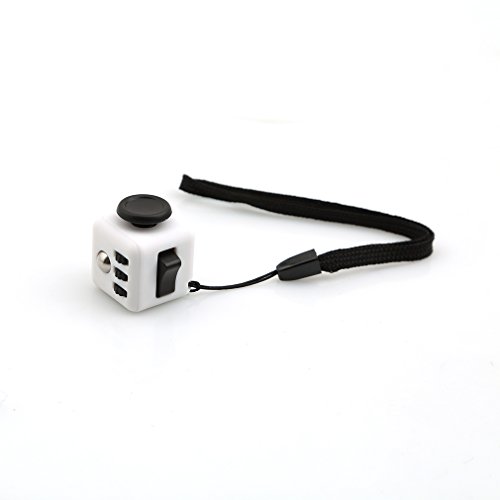 HENGSONG Novelty Mini Cube Toy with Hanging Rope Anxiety Attention Stocking Stuffer Relieves Stress for Children and Adults Gift (Black + White) HENGSONG Novelty Mini Cube Toy with Hanging Rope Anxiety Attention Stocking Stuffer Relieves Stress for Children and Adults Gift (Black + White)