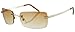 Produktbild Rahmenlose Sonnenbrille 6507 goldbraun