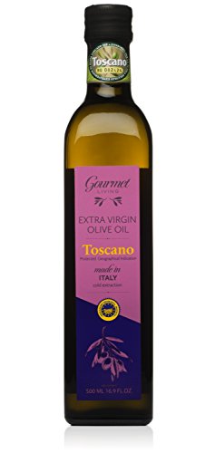 Olio Extravergine di Oliva Toscana - Estrazione a pressione fredda EVOO 1-500 ml di bottiglia