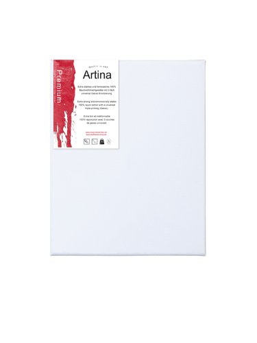 Artina 3D Premium Leinwand auf Keilrahmen 80×100 cm 2er Set 380g/m² - 2