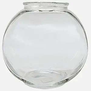 Somil Glass Fb03 Round Fish Pot (Clear)