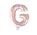 Produktbild RepairMedia-Shop RM XL Buchstabe Rosegold Helium Gas Ballon Folienballon Aluminium Luftballon A - Z Letter Rose Gold 41cm RM (G)