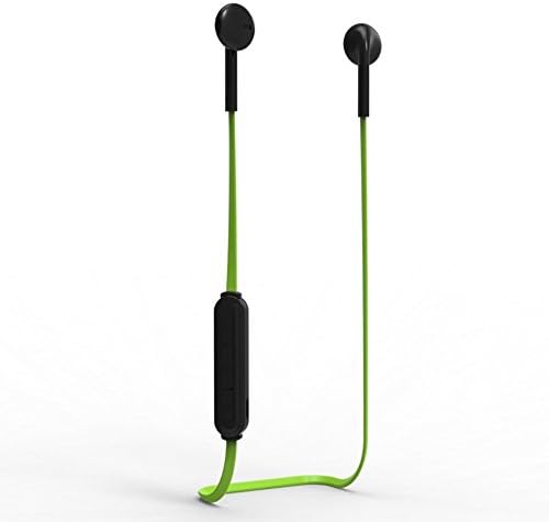 Bluetooth Headphones Ouonline Wireless Smart Sports Earphones Stereo Wireless Bluetooth Earbuds Voice Prompt Noise Cancelling Handsfree Calling Headsets With Microphone For iPhone iPad iPod Samsung And Other Android Cell Phones (Black)