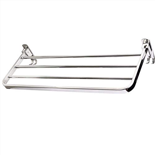Preisvergleich Produktbild HJKL Towel Rack Handtuchhalter, 304 Edelstahl, beweglich, faltbar, Handtuchhalter, einfach, Bad, WC, 70cm