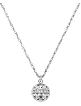 JETTE Silver Damen-Kette MAGIC BOWL 925er Silber 49 Zirkonia silber, One Size