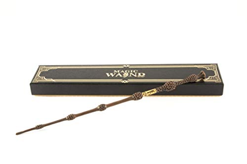 Preisvergleich Produktbild Delta Kairos Dumbledore Holunder Zauberstab - Harry Potter-Figuren - Langlebig - Handgemalt - 36 cm - mit Premium-Box