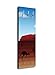 Produktbild wandmotiv24 Garderobe mit Design Ayers Rock G123 40x125cm Australien Uluru Wandgarderobe Känguru
