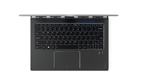 Lenovo IdeaPad Laptop Yoga 910-13IKB Intel i7-7500U 2 70GHz 8GB RAM  512GB SSD  13 9  1920 x 1080 Full HD  Windows 10 Home  Gun Metal