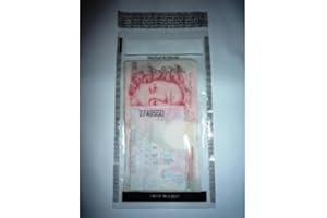 POLY 1000 x Tamper Evident Money/Note Wrapper Bank bags