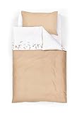 Träumeland TT11402 Bettwäsche Wiesenglück natur 2- teilig 100 x 135 cm