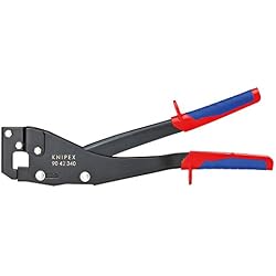 KNIPEX 90 42 340 Pince à sertir les profils brunie avec gaines bi-matière 340 mm