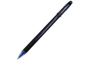 UNI-BALL UNIBALL Lot de 6 Stylos bille encre gel Jetstream 101 pointe moyenne 1mm bleu, idéal pour gauchers