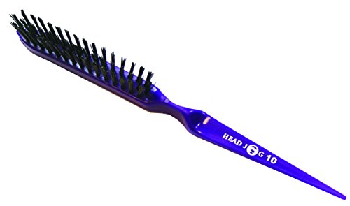 Head Jog Slim Styling Brush, Purple Number 10