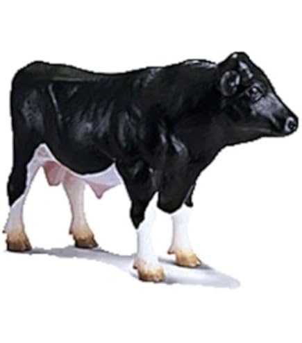 Safari Ltd. Holstein Cow Figur – Lebensechte 5-Zoll-Spielfigur, Pädagogisches Spielzeug Ab 3 Jahren