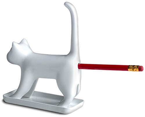Bleistiftanspitzer – Katze – weiß – mit Sound - 2