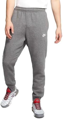 Nike, Jogging, M Nsw Club Jggr Bb, Carbone Erica/Antracite/Bianco 071, M-T