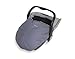 Soothetime Car Seat Cover Footmuff for All 0+ Car Seats (Charcoal / Gray)