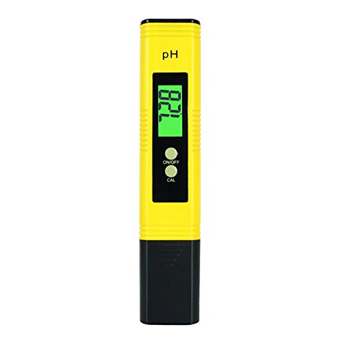 Digital pH Meter Messgerät,Goldbeing PH Tester Messer mit ATC,Wasserqualität Tester mit 0,00-14,00 pH Messbereich für Wasser, Aquarium, Pools, Schwimmbad, Labor