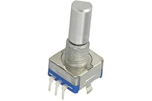 SR PASSIVES Encoder, 11mm, 20 Impulse, Taster, 6mm Metallachse, stehend